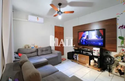 Apartamento com 2 dorms, residencial ana célia, são josé do rio preto - r$ 129 mil, cod: 6600