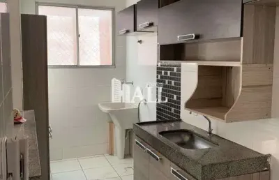 Apartamento com 2 dorms, loteamento clube v, são josé do rio preto - r$ 160 mil, cod: 7564