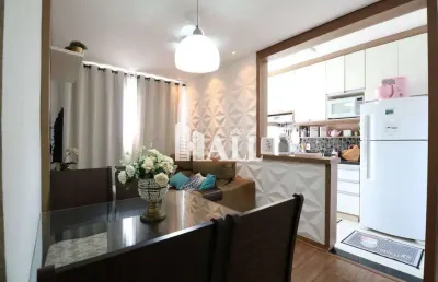 Apartamento com 2 dorms, residencial ana célia, são josé do rio preto - r$ 170 mil, cod: 7626