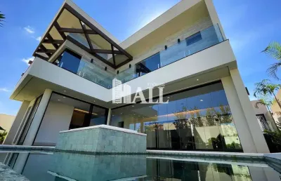 Casa de condomínio com 4 dorms, residencial quinta do golfe, são josé do rio preto - r$ 4 mi, cod: 8389