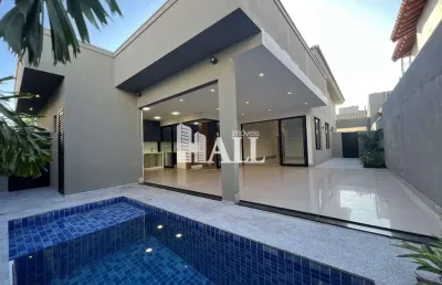 Casa de condomínio com 4 dorms, residencial marcia, são josé do rio preto, cod: 8410