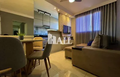 Apartamento com 2 dorms, rios di itália, são josé do rio preto - r$ 215 mil, cod: 8634