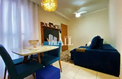 Apartamento com 2 dorms, residencial santa filomena, são josé do rio preto - r$ 185 mil, cod: 9119