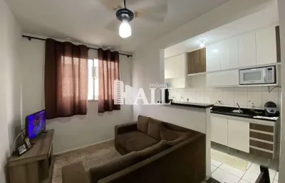 Apartamento com 2 dorms, rios di itália, são josé do rio preto - r$ 205 mil, cod: 9488