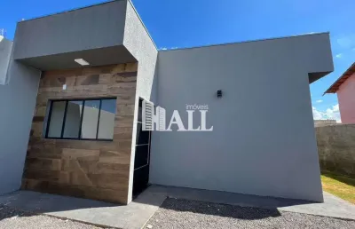 Casa com 2 dorms, loteamento jardim tangará, bady bassitt - r$ 265 mil, cod: 10547