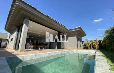 Casa em condomínio fechado com 3 quartos à venda na Avenida Waldemar Haddad, Residencial Quinta do Golfe, São José do Rio Preto