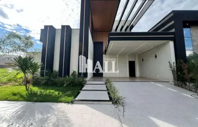 Casa em condomínio fechado com 3 quartos à venda na Rua Projetada 18, Residencial SetLife 2, Mirassol