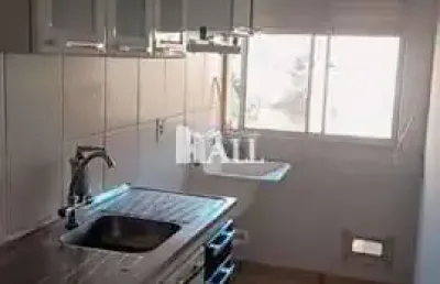 Apartamento com 2 dorms, vila são judas tadeu, são josé do rio preto - r$ 215 mil, cod: 11501