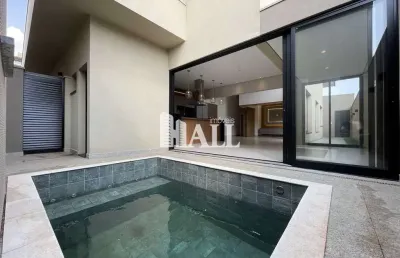 Casa em condomínio fechado com 4 quartos à venda na Avenida Miguel Damha, Residencial Gaivota I, São José do Rio Preto