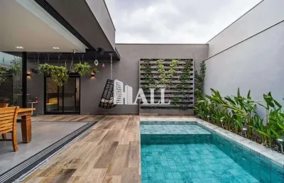 Casa em condomínio fechado com 4 quartos à venda na Avenida Alcides Rozani, Condomínio Vilage La Montagne, São José do Rio Preto