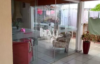 Casa com 3 dorms, residencial moreira e guimarães, mirassol - r$ 370 mil, cod: 12803