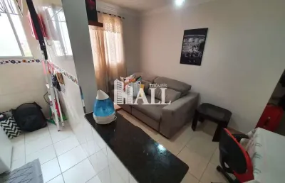 Apartamento com 2 dorms, parque das flores ii, são josé do rio preto - r$ 150 mil, cod: 12888