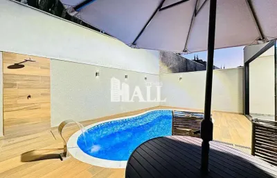 Casa em condomínio fechado com 3 quartos à venda na Avenida Hermelindo Graciani, Parque Residencial Buona Vita, São José do Rio Preto