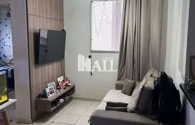 Apartamento com 2 dorms, loteamento clube v, são josé do rio preto - r$ 150 mil, cod: 13950
