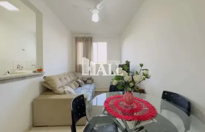 Apartamento com 2 dorms, residencial ana célia, são josé do rio preto - r$ 150 mil, cod: 13647