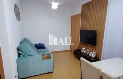 Apartamento com 2 dorms, loteamento clube v, são josé do rio preto - r$ 260 mil, cod: 14097