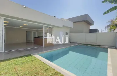 Casa de condomínio com 4 dorms, loteamento recanto do lago, são josé do rio preto - r$ 2.1 mi, cod: 7401