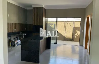 Casa com 3 quartos à venda na Rua Antonio Barbosa, Residencial Mais Parque Mirassol, Mirassol