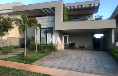 Casa em condomínio fechado com 4 quartos à venda na Avenida Waldemar Haddad, Residencial Quinta do Golfe, São José do Rio Preto
