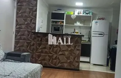Apartamento com 1 dorm, vila são judas tadeu, são josé do rio preto - r$ 245 mil, cod: 14858