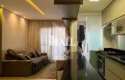 Apartamento com 3 dorms, parque residencial comendador mançor daud, são josé do rio preto - r$ 590 mil, cod: 14992