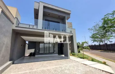 Sobrado de condomínio com 3 dorms, condomínio golden park residence, mirassol - r$ 2.6 mi, cod: 13748