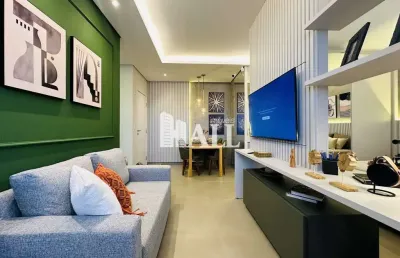 Flat com 1 quarto à venda na Avenida Romeu Strazzi, Jardim Walkíria, São José do Rio Preto