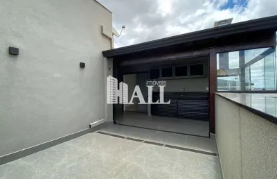 Cobertura com 2 quartos, jardim urano, são josé do rio preto - r$ 350 mil, cod: 15491