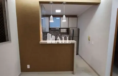 Apartamento com 2 quartos, rios di itália, são josé do rio preto - r$ 235 mil, cod: 15695