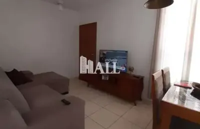 Apartamento com 2 quartos, jardim nunes, são josé do rio preto - r$ 170 mil, cod: 15732