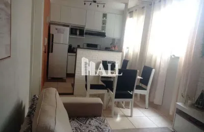 Apartamento com 2 quartos, rios di itália, são josé do rio preto - r$ 185 mil, cod: 15830