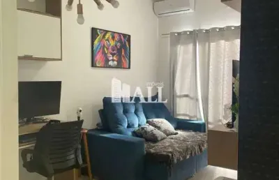 Apartamento com 1 quarto à venda na Rua Amália de Vasconcelos Augusto, Jardim São Marco, São José do Rio Preto