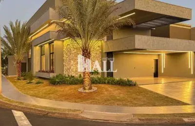 Casa em condomínio fechado com 4 quartos à venda na Avenida Miguel Damha, Parque Residencial Damha V, São José do Rio Preto