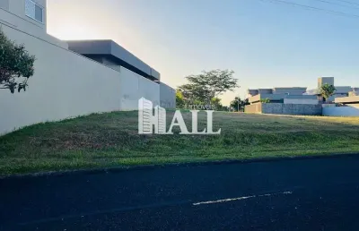 Terreno em condomínio fechado à venda na Avenida Hermelindo Graciani, Parque Residencial Buona Vita, São José do Rio Preto