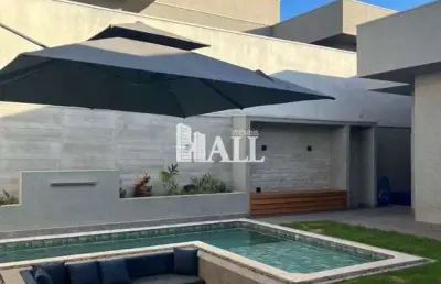 Casa em condomínio fechado com 3 quartos à venda na Rua Agostinho Francisco Lopes, Quinta do Lago Residence, São José do Rio Preto