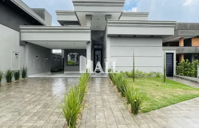 Casa em condomínio fechado com 3 quartos à venda na Avenida Miguel Damha, Residencial Gaivota II, São José do Rio Preto