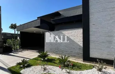Casa em condomínio fechado com 3 quartos à venda na Avenida José da Silva Sé, Village Damha Rio Preto III, São José do Rio Preto