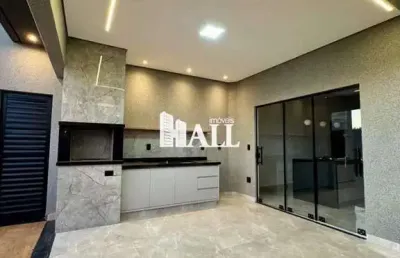 Casa em condomínio fechado com 3 quartos à venda na Avenida Projetada, Centro, Bady Bassitt