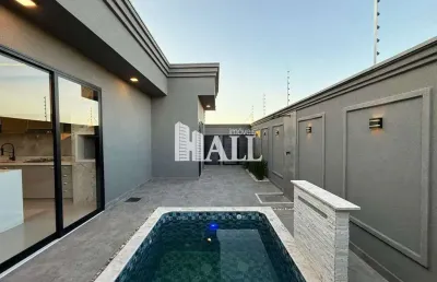 Casa em condomínio fechado com 3 quartos à venda na Avenida Projetada, Centro, Bady Bassitt