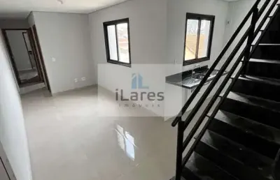 Cobertura com 2 quartos, santa maria, santo andré - r$ 555 mil, cod: 3906