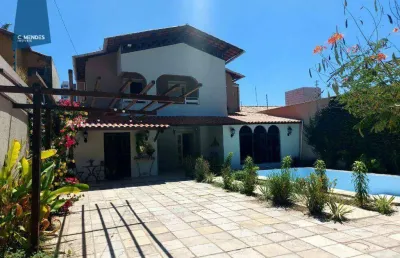 Casa, 520 m² - venda por r$ 775.000,00 ou aluguel por r$ 8.000,00/mês - sapiranga - fortaleza/ce