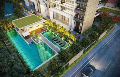 Apartamento com 3 dormitórios à venda, 119 m² por r$ 1.693.096,25 - meireles - fortaleza/ce