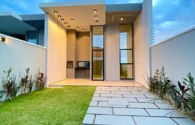Casa com 3 dormitórios à venda, 104 m² por r$ 470.000,00 - guaribas - eusébio/ce