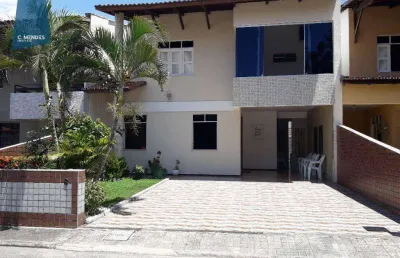Casa duplex em condomínio com 3 suítes à venda, 220 m² por r$ 600.000 - jardim das oliveiras - fortaleza/ce
