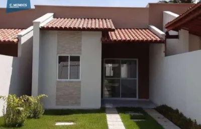 Casa com 3 dormitórios à venda, 75 m² por r$ 289.000,00 - mangabeira - eusébio/ce
