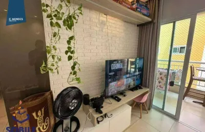 Apartamento à venda, 90 m² por r$ 390.000,00 - guaribas - eusébio/ce