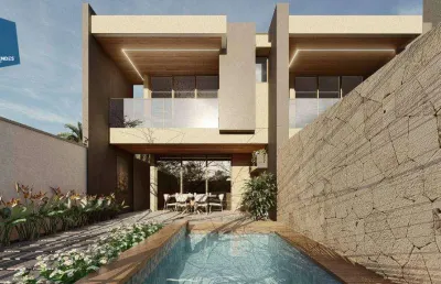 Casa com 4 dormitórios à venda, 154 m² por r$ 729.000,00 - edson queiroz - fortaleza/ce