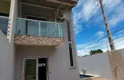Casa com 2 dormitórios à venda, 80 m² por r$ 270.000,00 - mangabeira - eusébio/ce