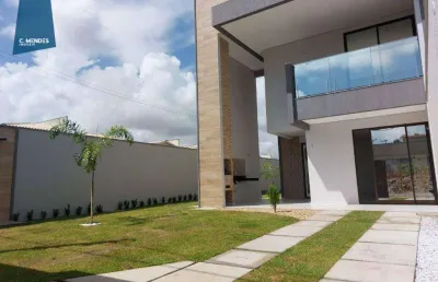 Casa com 4 dormitórios à venda, 160 m² por r$ 850.000,00 - edson queiroz - fortaleza/ce