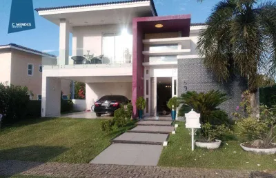 Casa, 390 m² - venda por r$ 4.000.000,00 ou aluguel por r$ 24.712,00/mês - cararu - eusébio/ce